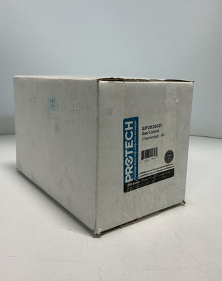 NEW, PROTECH, SP20303D, GAS CONTROL VALVE, THERMOSTAT NG. (29D-2)