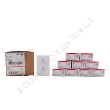 10 Pass & Seymour White Self-Testing GFCI Receptacle Outlets 5-15R 15A 1597W