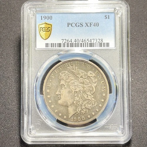 1900  PCGS XF40 Morgan Silver Dollar