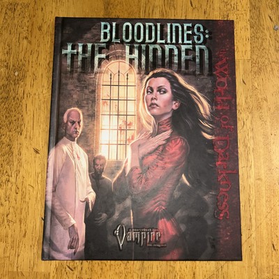Bloodlines: The Hidden, Vampire Requiem: World Of Darkness Hardcover WW25102 EUC