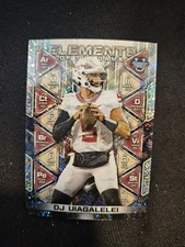 2024 Bowman Best U DJ Uiagalelei Elements of the Game Speckle Refractor #EG-16