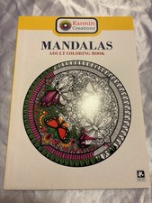 Mandalas Adult Coloring Book By Karmin Creations New