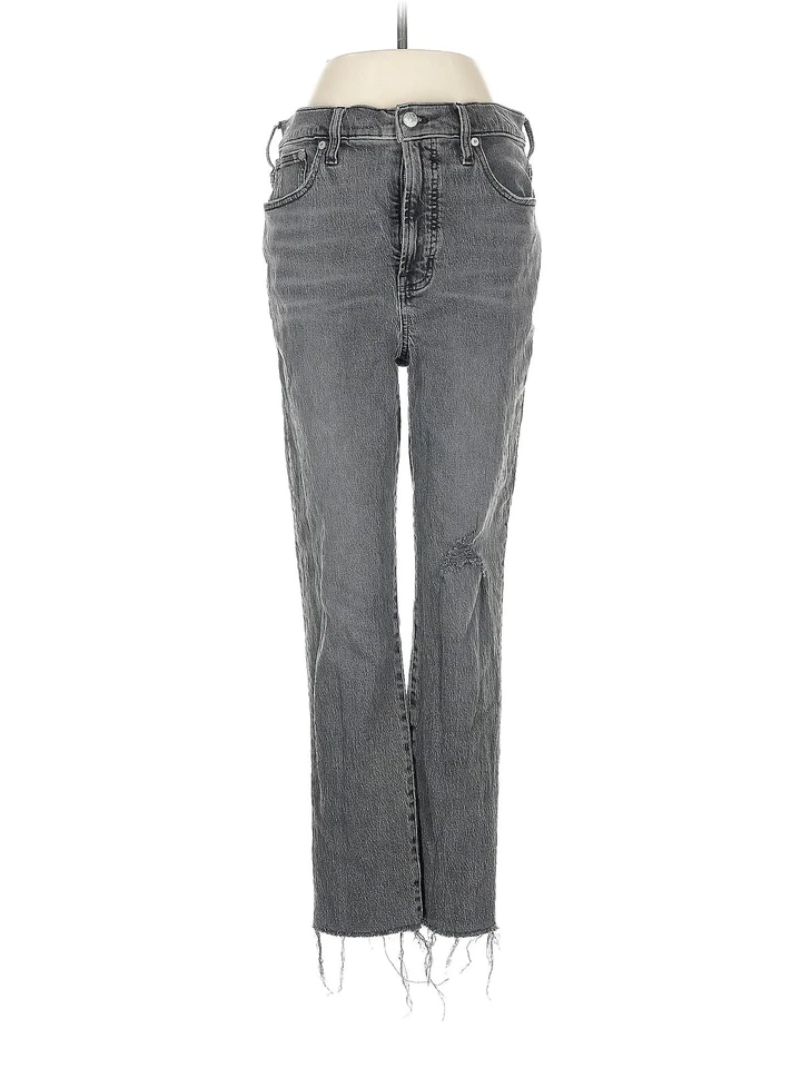 Jeans feminino cinza Madewell 28W