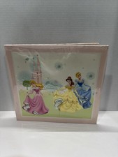 Vintage Disney Princess Sandy Lion Scrapbook Photo Album READ DESCRIPTION