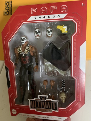 Papa Shango Mattel WWE Ultimate Edition Exclusive Wrestling Action Figure 6” New