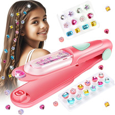 Hair Gem Stamper Kit, Bling Hair Jewels for Girls Toys, Hair Styling Tool with R
