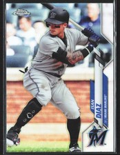 2020 Topps Chrome #170 Isan Diaz Refractor
