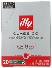 Illy Classico Classic Roast Coffee Pods 20 Capsules Ct