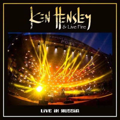 Ken Hensley & Live Fire Live in Russia (CD) Album with DVD