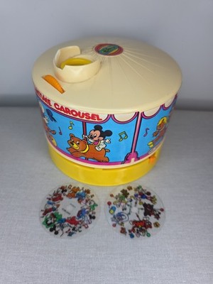 For Parts! 1988 Disney Babies Dreamtime Carousel Light & Sound