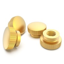 Knurled Thumb Nuts Brass Hand High Type Grip Knobs M3 M4 M5 M6 M8 M10 Blind Hole