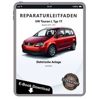 VW Touran 1T 2010-2015 Elektrische Anlage Systeme Werkstatthandbuch PDF Datei