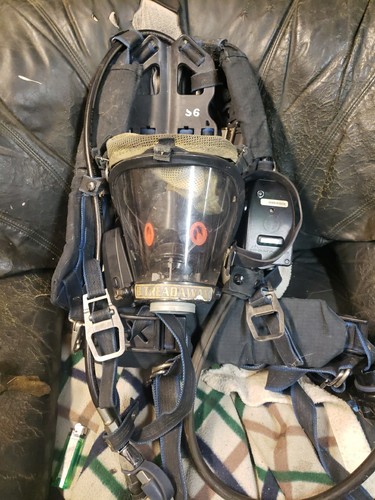 Survivair Panther Cougar SCBA W Mask, Harness, Sperian 242136, Compass 962600 C1
