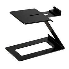 Stand Adjustable Z-Shaped Cantilever Speaker Stand Metal for Desk Workspace