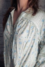 Gilligan O'Malley Vintage Soft 100 Cotton Floral Sleep Nightgown Medium NWT