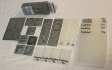 Lot of 32 Cuttlebug Provo Craft Embossing Folders Plates Crafting Lot