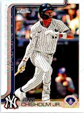 2025 Topps Chrome Logofractor Edition #283 Jazz Chisholm Jr.