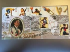 GB STAMPS FIRST DAY COVER SIGNED BY OLYMPIC GOLD MEDALIST ROGER BLACK