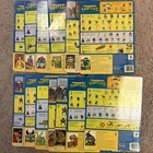 Vintage TMNT Card Backs And File Cards Lot Of 13 Teenage Mutant Ninja Turtles