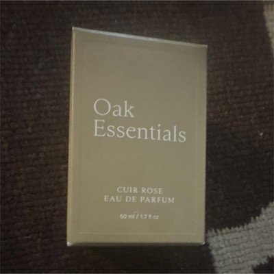 Oak Essentials Cuir Rose Eau de Parfum Spray 50ml Rose Scent Paraben-Free