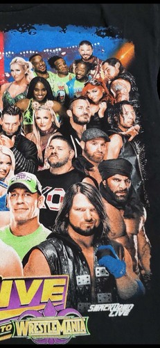 WWE Road To Wrestlemania T Shirt Youth Medium ‘I WAS There’ M - Picture 5 of 10