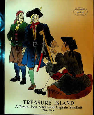 Treasure Island WPA Museum Extension Project 4 Pirate Long John Silver
