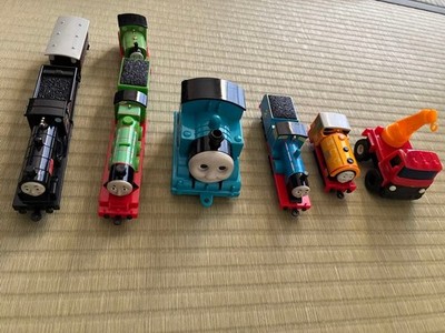 Thomas and Friends Train Toy Set Connectable Plastic Colors Blue Green Red