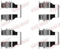 ZubehÖRsatz Scheibenbremsbelag Hinten Quick Brake 109 1199 FÜR Mitsubishi