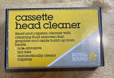 Cassette Tape Head Cleaner Royal Sound Without Cleaner Fluid
