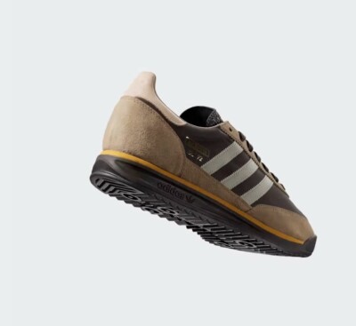 スニーカー adidas SL 72 RS Brown IG4645 NEW Adidas Originals SL 72 RS Brown Yellow Tan IG4645