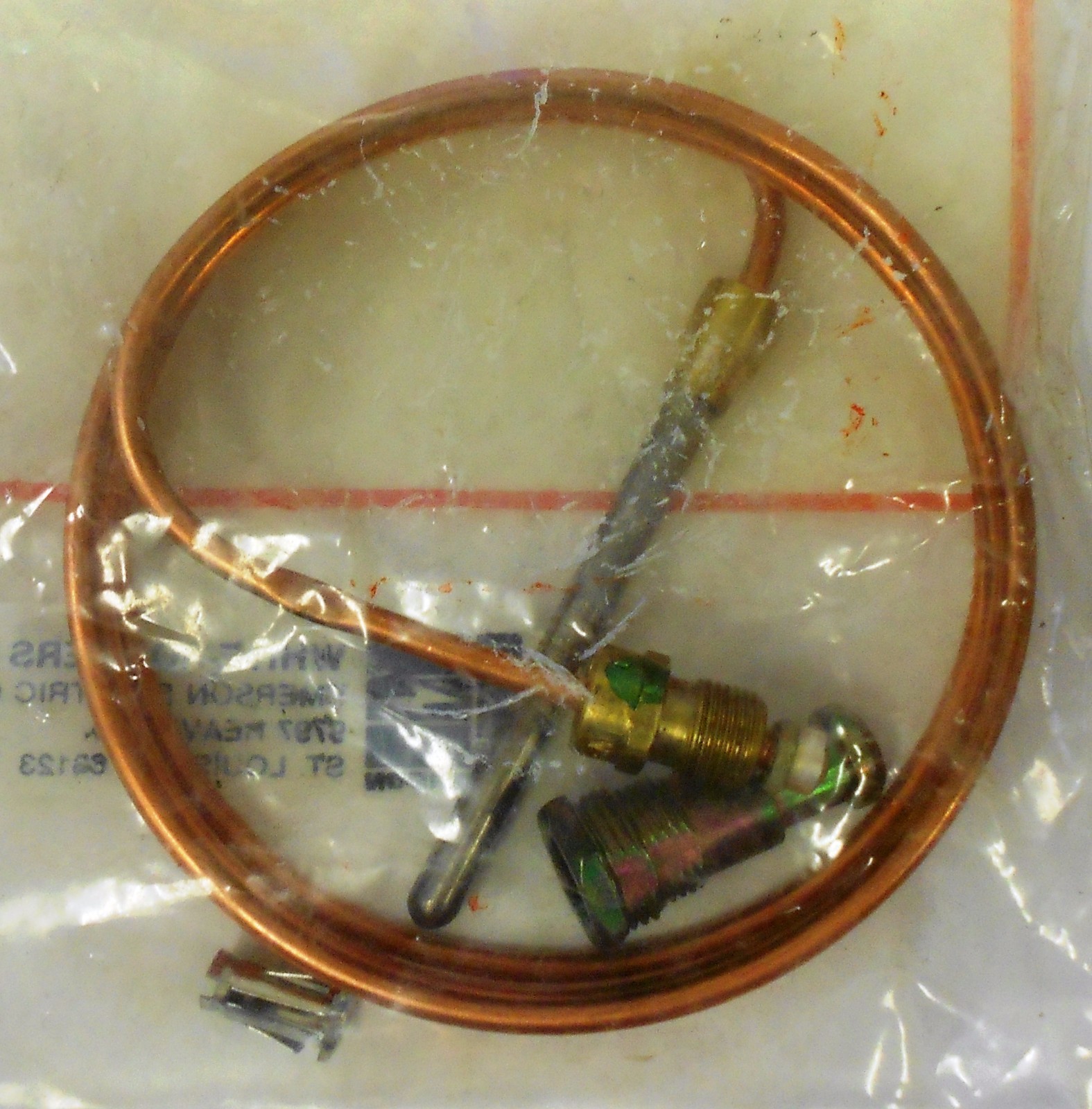 WHITERODGERS, 1050161, THERMOCOUPLE 24" COPPER TUBING eBay