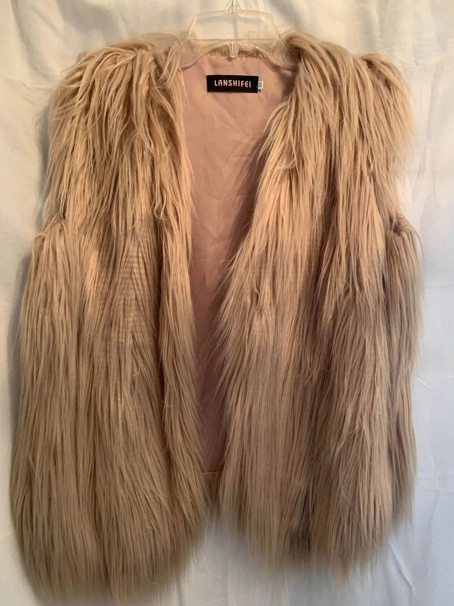 Lanshifei clearance fur vest