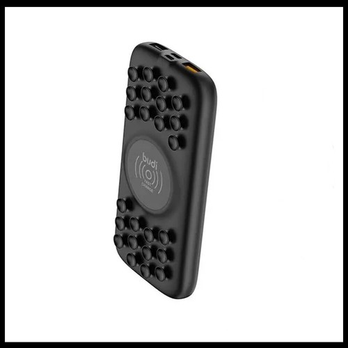 Budi 10000 mAh Wireless Pocket Power Bank - Picture 2 of 5