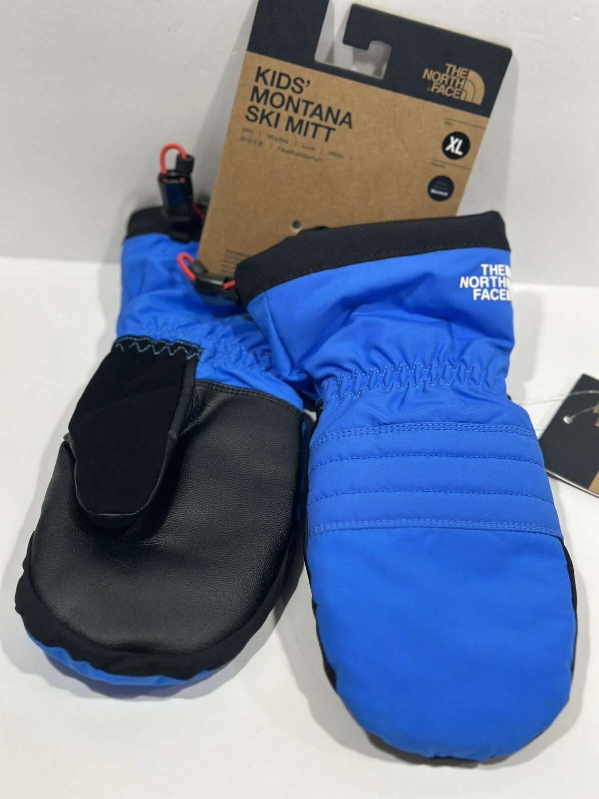THE NORTH FACE Kids Montana Ski Mitts - Size XLarge / Optic Blue