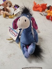 Valentine's Day Cupid Eeyore Disney Store Mini Bean Bag Plush with Tags Plush