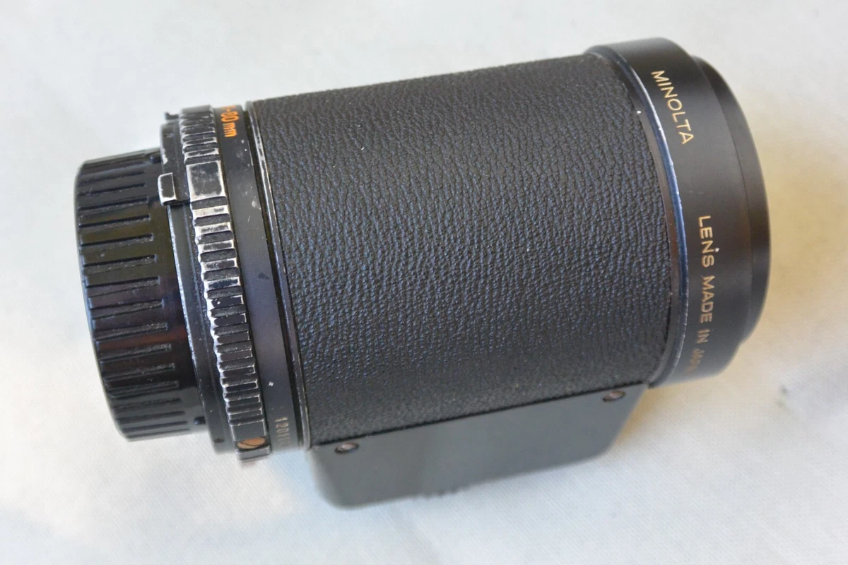Rare Minolta MC Zoom Rokkor 40-80mm f/2.8 Dial Zoom MF Lens MD