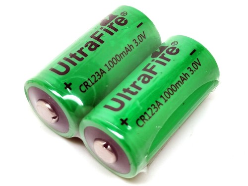 3V 1000mAh Battery / Charger For UltraFire CR123 CR123A CR17335 CR17345 New - Picture 2 of 12