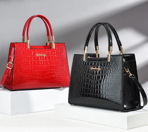 Moda Para mujeres Cuero PU Bolso de mano Bolsos Mensajeros Hombro Mujer Bandolera Bolso - Imagen 3 de 19