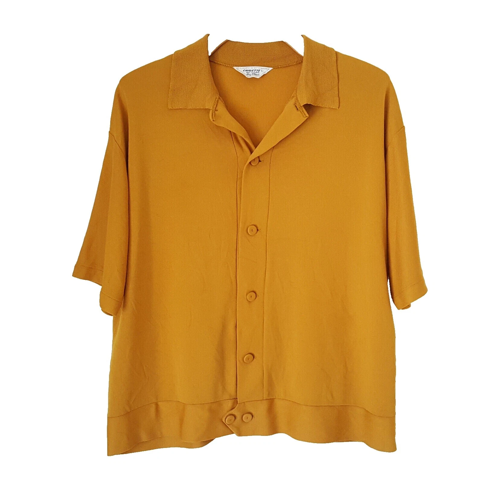 Acetato de Rockabilly Vintage Casual Shirts for Men