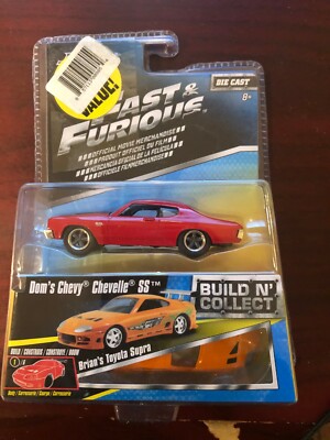 ②Jada Toys1/55 FAST＆FURIOUS 6台セット② Jada Fast and Furious Twin Pack REMIX Set Of 2! 4 Cars Total
