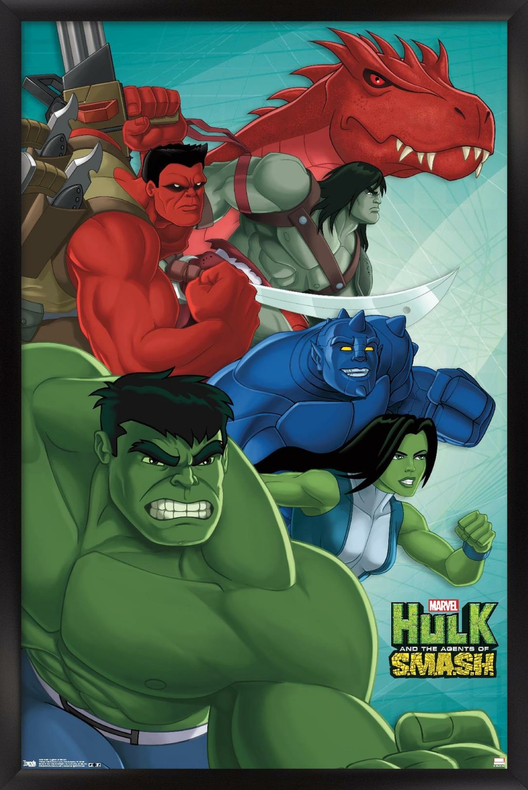 Marvel Comics TV - Hulk And The Agents Of Smash 14x22 Poster
