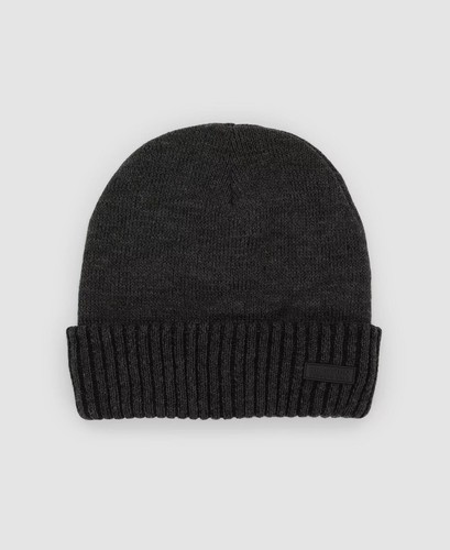 Winter Cap Cuffed Ribbed Beanie Hat 