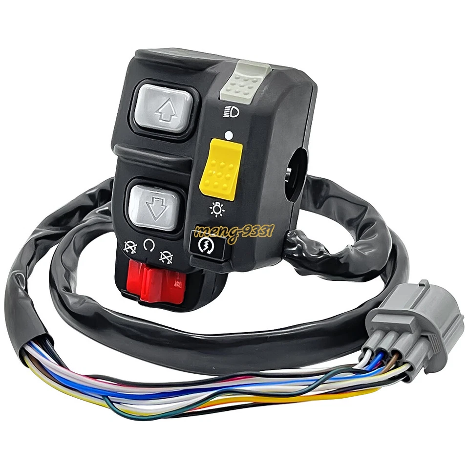 Interruptor de arranque de cambio del manillar izquierdo faro para Honda TRX500 Foreman Rubicon 500 Foto 3 de 4