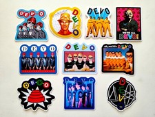 Sticker Pack 10 Vinyl Stickers Alternative New Wave Synth Pop Punk Rock Band