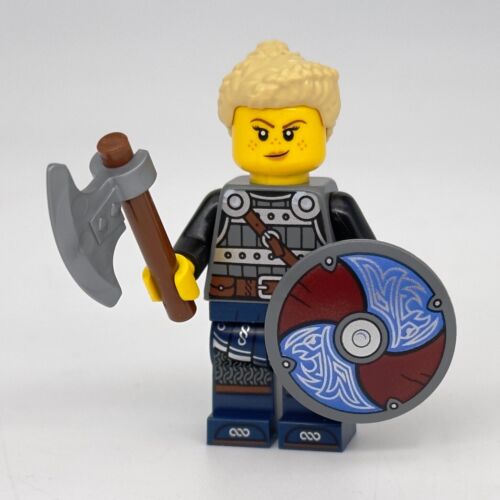 LEGO Ideas Viking Shield Maiden Minifigure Axe & Shield idea170 from 21343 - Picture 1 of 3