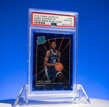 2018 Donruss Jaren Jackson Jr Blue Laser /49 PSA 10