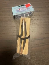 Northern Crack Wooden Spearing Decoy Jigger with 25' of Tip-up line NSCHH