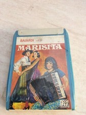 Rarissima cassetta stereo 8 Baiardi Marisita nuovo in cellophane da collezione