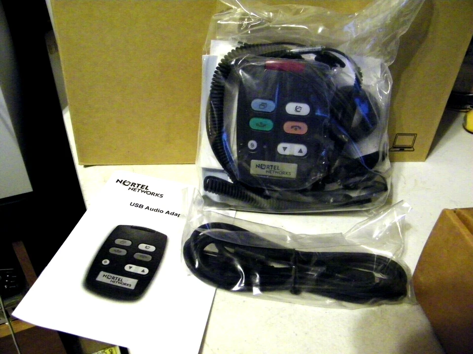 Nortel USB Audio Adapter Kit With GN 2000 Netcom Hands Free Telephone Headset - Image 2 of 4