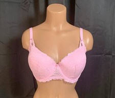 Victoria's Secret PINK Wink Lace Lightly Lined Balconette Bra 34G NWT